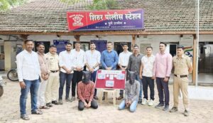 शिरूर पोलिसांची धडक कारवाई : तीन गावठी पिस्तुले, दहा जिवंत काडतुसे व मोटारसायकल जप्त !